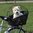 Trasportino  borsa cane  in vimini per bicicletta  35x49x55 cm