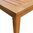 Set da Pranzo Tavolo e Sedie in legno massello in Acacia 5 pz