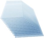 Lastra alveolare policarbonato x14 Spessore 4 mm trasparente 10,25 m²
