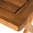 Tavolino Pieghevole richiudibile Legno Acacia Oliato 46x46x46cm Tavolo Campeggio Giardino Balcone Sp