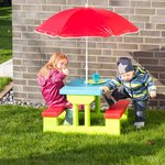 Tavolo da picnic per bambini ETTORE