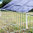 Copertura per protezione solare per recinto da esterno in gabbia per conigli in poliestere