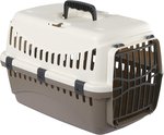 Transport Box Expedion-Trasportino rigido per animali,Plastica,  Panna/Tortora,45 x 30 x 30cm