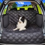 Protezione bagagliaio auto per cani impermeabile universale per auto e SUVCintura di sicurezza