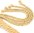 Artigianato Corda for Horse Training Crop Whip Anello in Metallo Staccabile (Color:Color1)