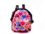 Cane Bello Multicolore Snack Zainetto Schoolbag Accessori for Cani da Esterno Bag Durevole,Color:1,S